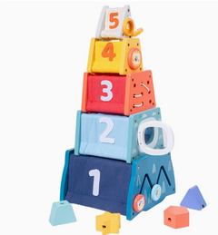 Montessori Wooden 5-in-1 Educational Toy